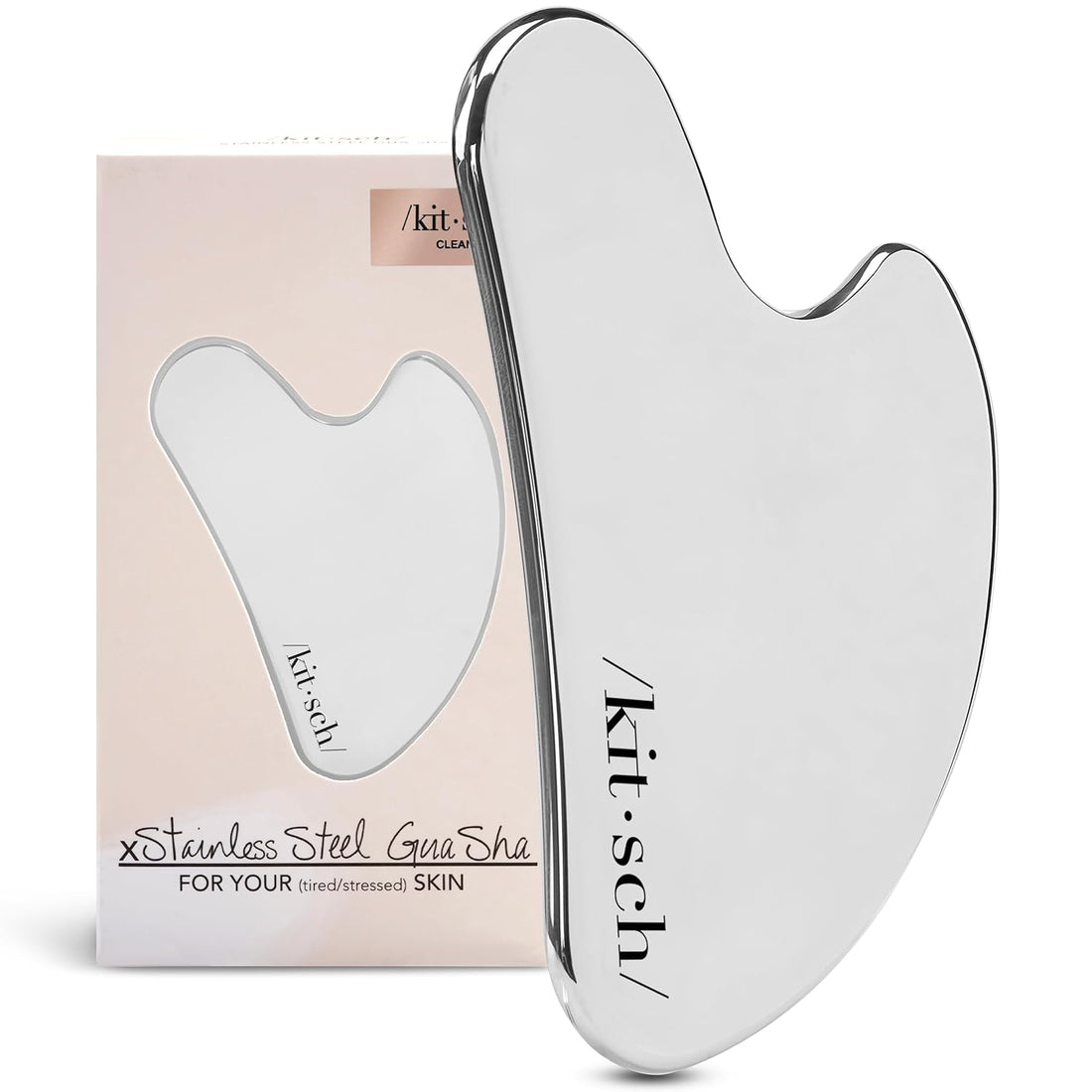 Stainless Steel Gua Sha Tool – Face &amp; Body Massage