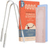 2Pack Tongue Scraper – Steel with Travel Cases