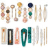 20 PCS Macaron Pearl Hair Clips Set