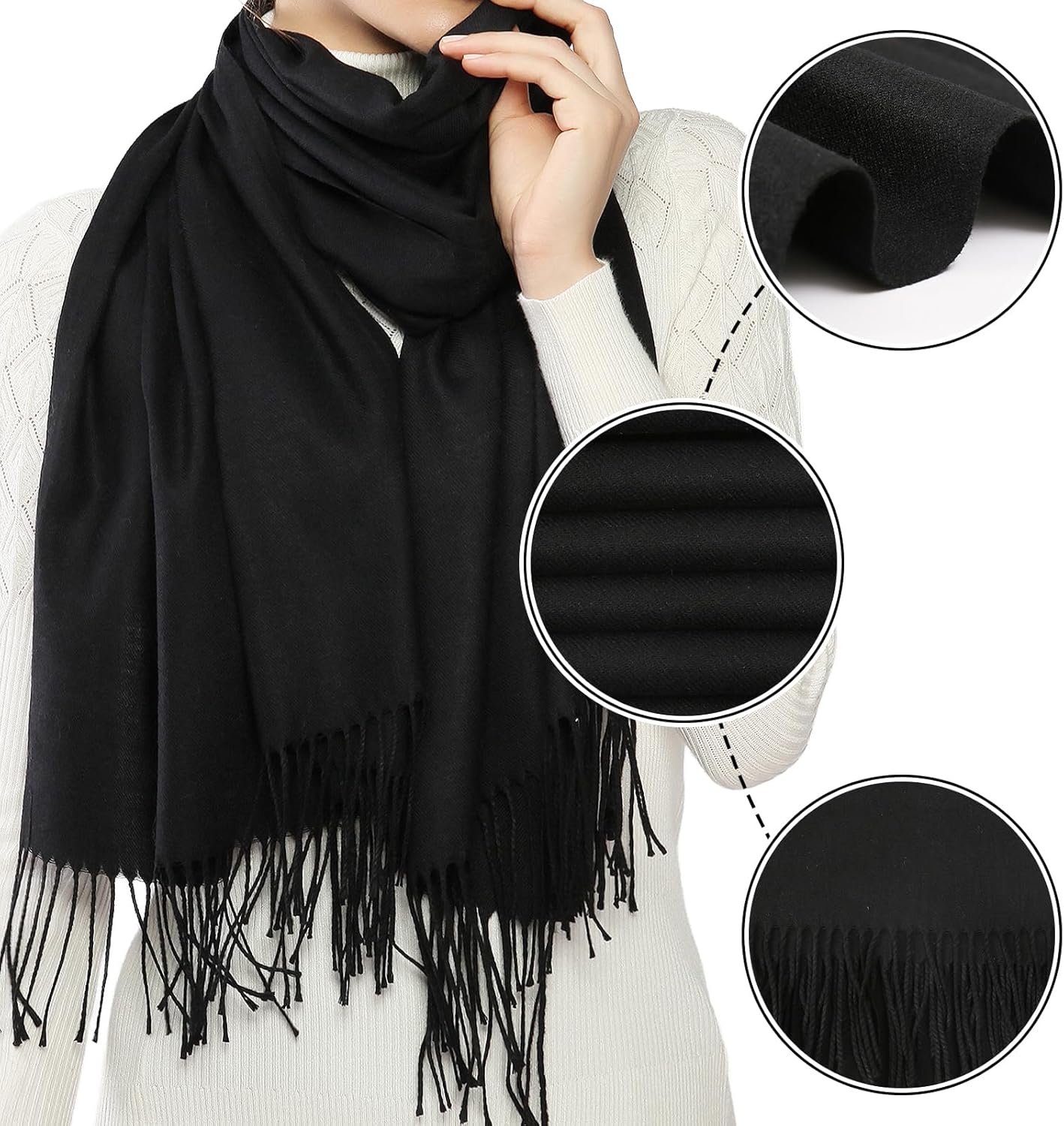 Women’s Pashmina Scarf Wraps for Wedding &amp; Evening