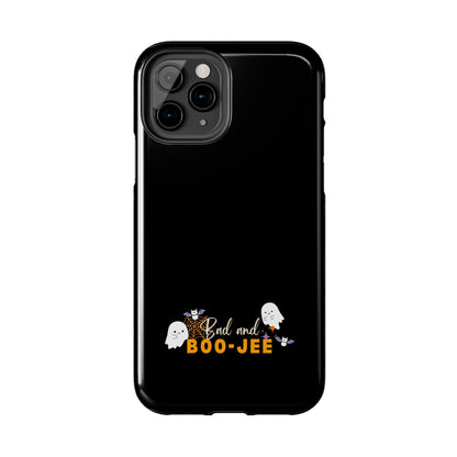 Bad and Boo jee Halloween Phone Case | Trendy &amp; Protective Case for Spooky Season Lovers