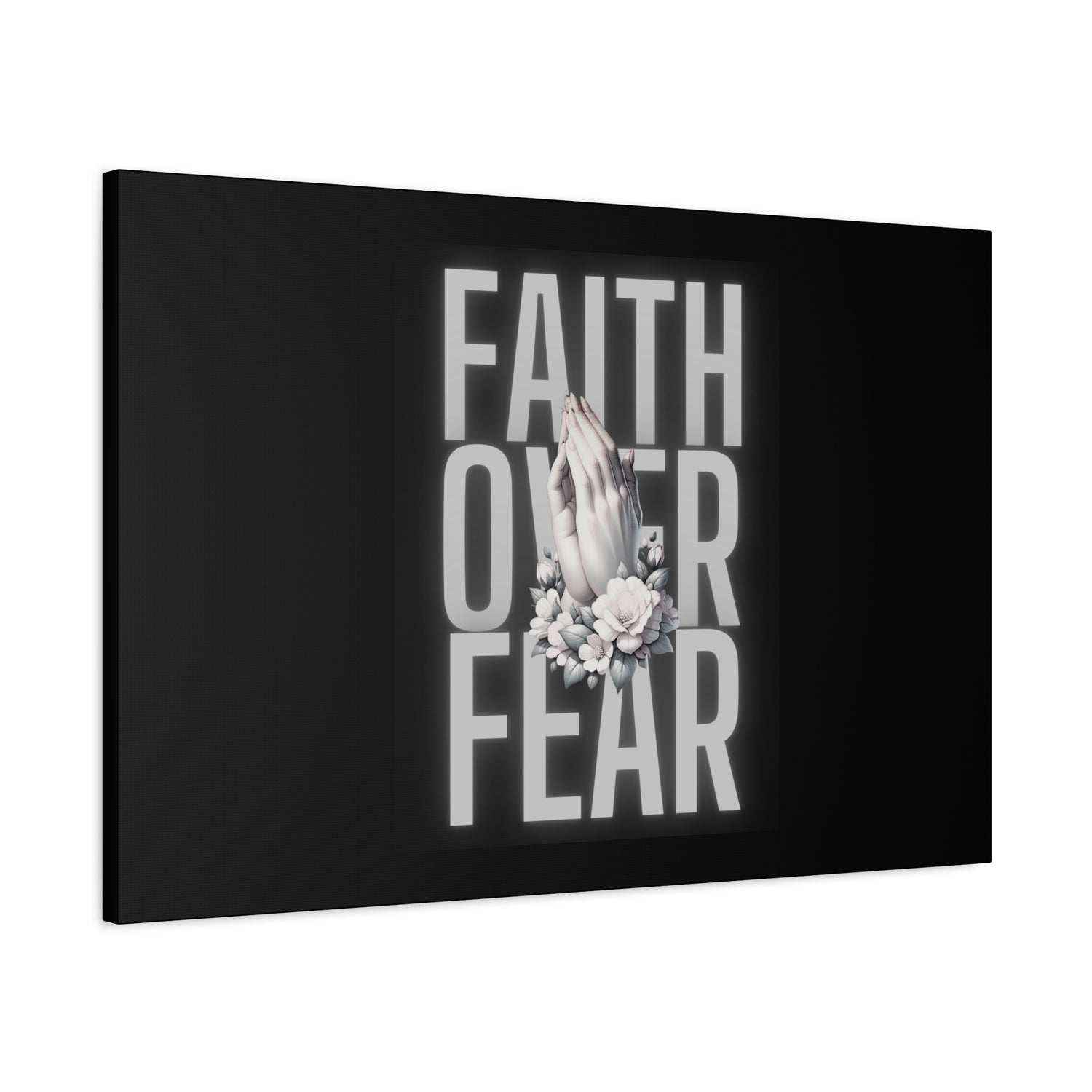 Faith over Fear Matte Canvas 1.25 in