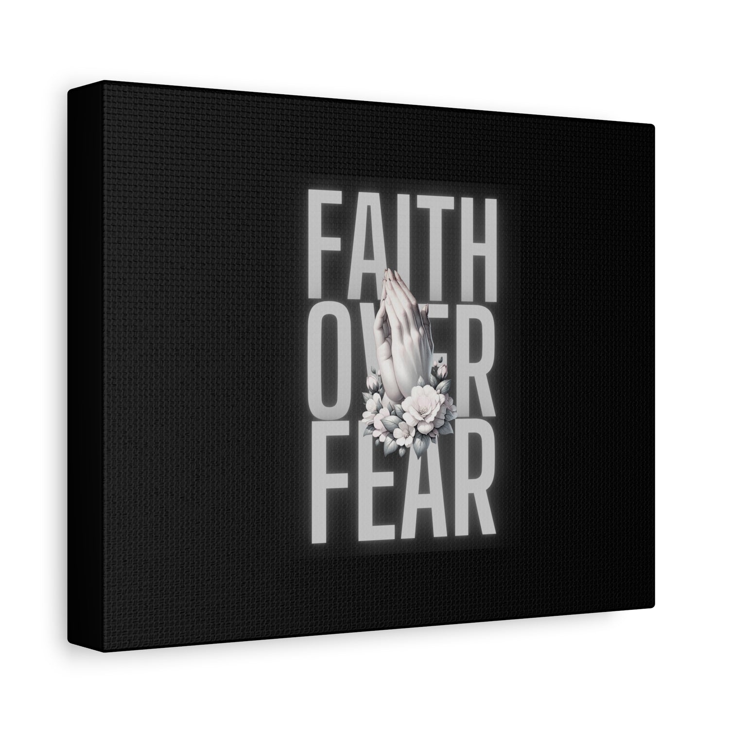 Faith over Fear Matte Canvas 1.25 in