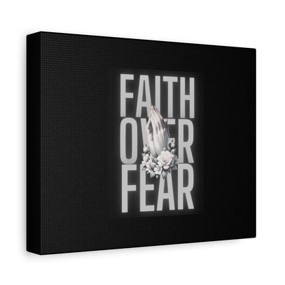 Faith over Fear Matte Canvas 1.25 in