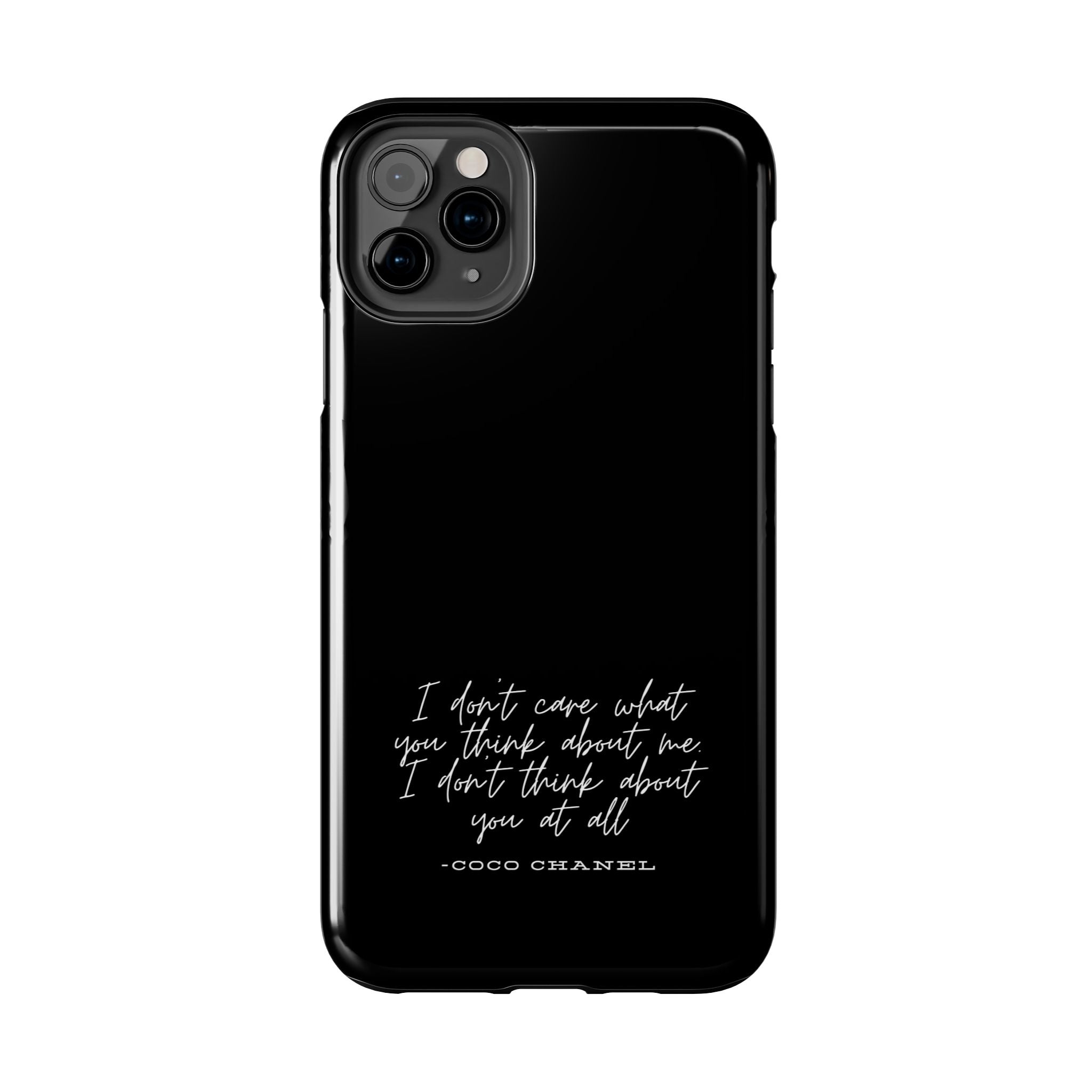 Chic Phone Cases, Fashionable Coco Chanel Quote Phone Case, Luxury Gift for Her, Designer Quote Phone Cover, Stylish Mobile Accessory