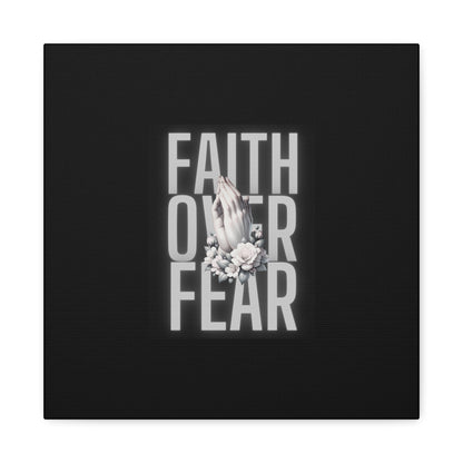 Faith over Fear Matte Canvas 1.25 in