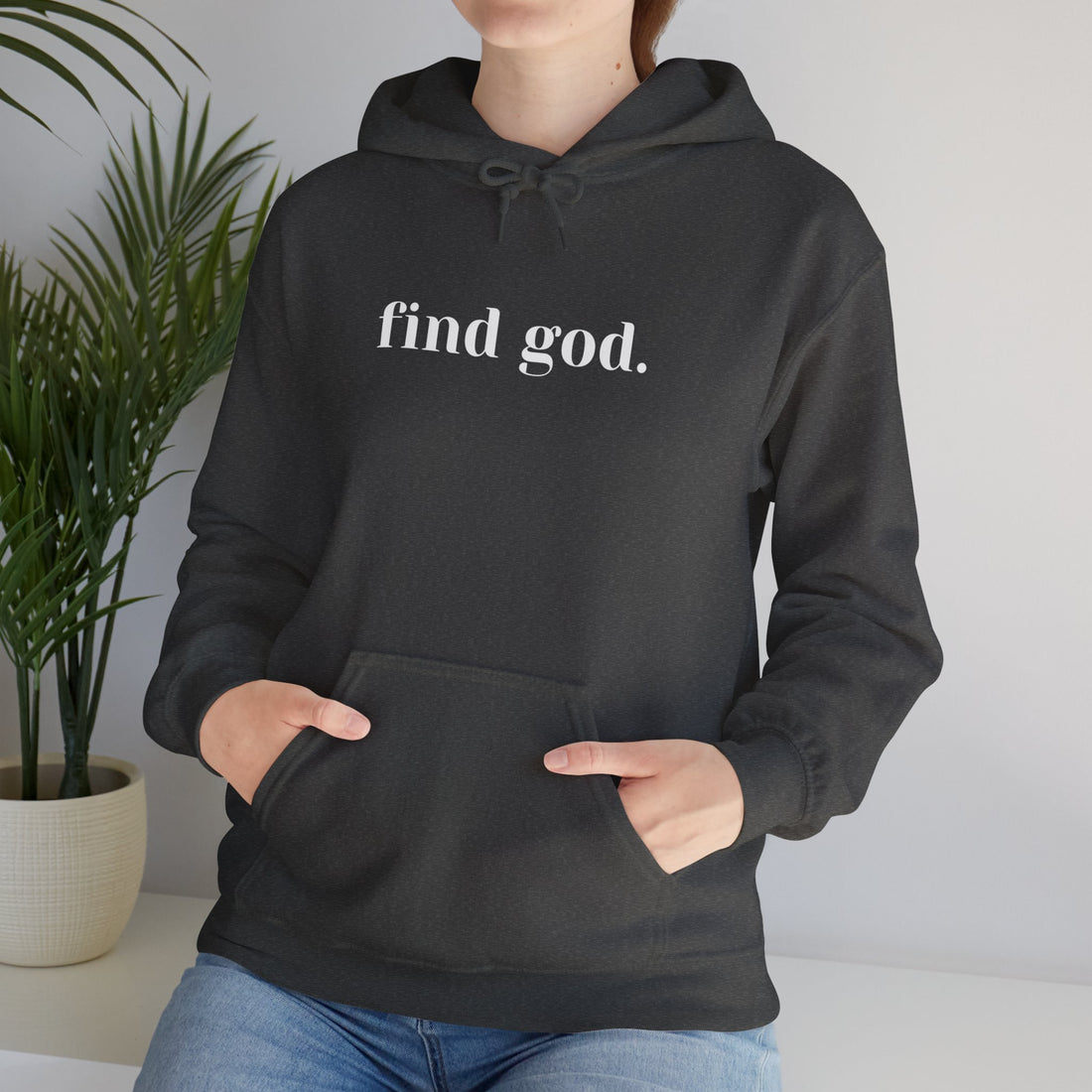 Find God. Unisex Heavy Blend™ Hooded Sweatshirt