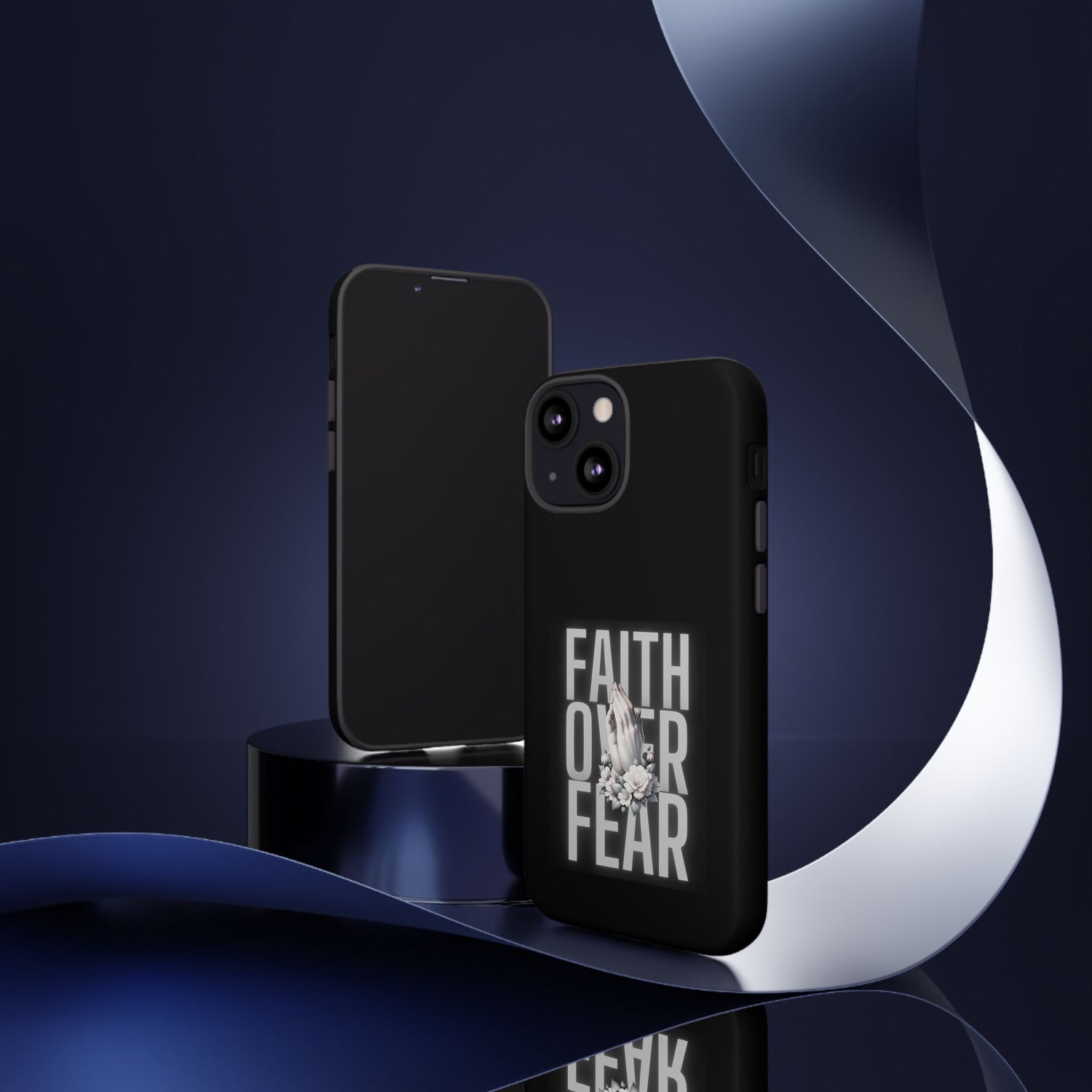 Faith over Fear Tough Phone Case