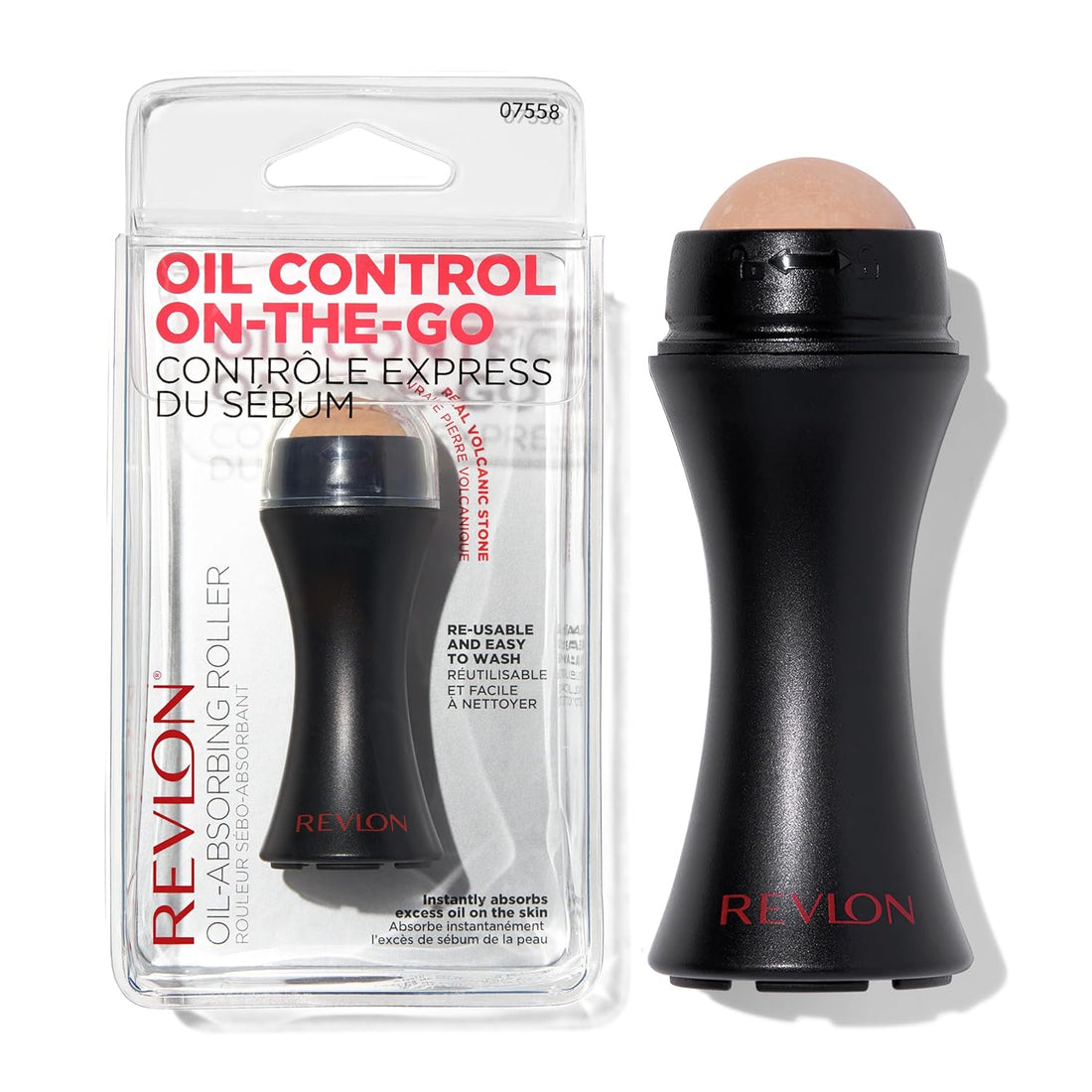 Volcanic Oil-Absorbing Face Roller  Skincare Tool