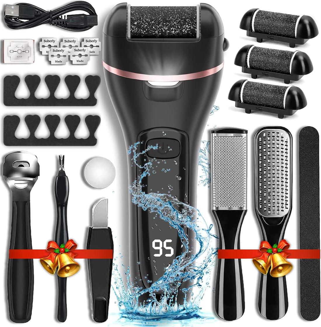 Electric Remover – 17-in-1 Pedicure Kit, Waterproof