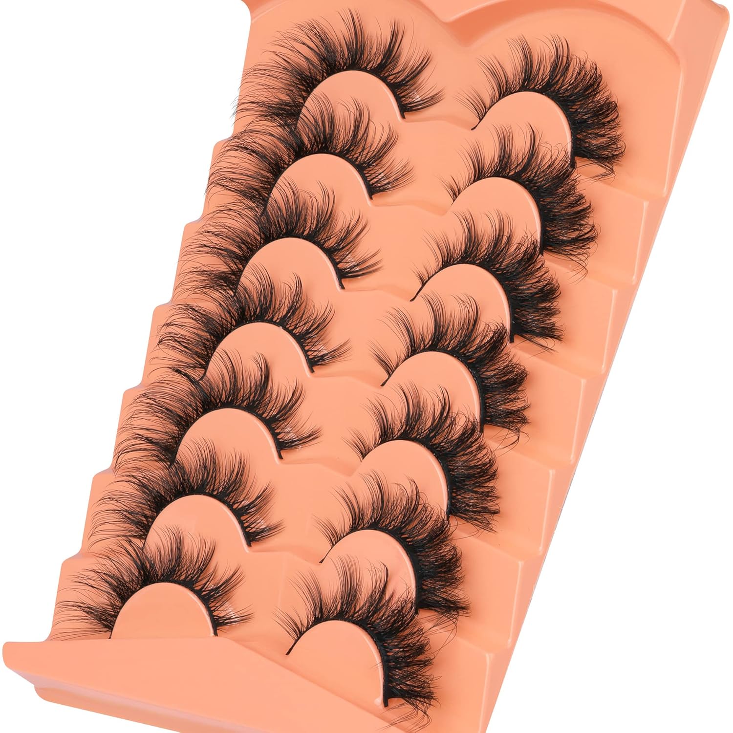 False Eyelashes Wispy Lashes Natural Look Fake