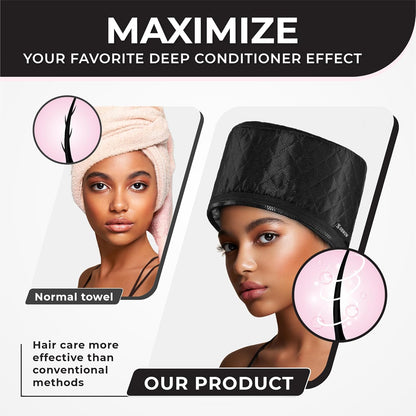 Hair Steamer  Deep Conditioning – 10 Heat Levels