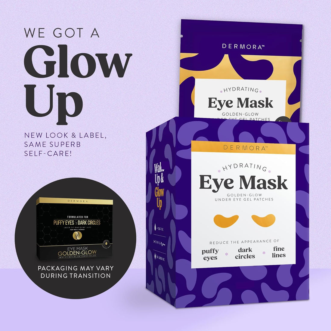 Golden Glow Eye Patches – 15 Pairs for Dark Circles 