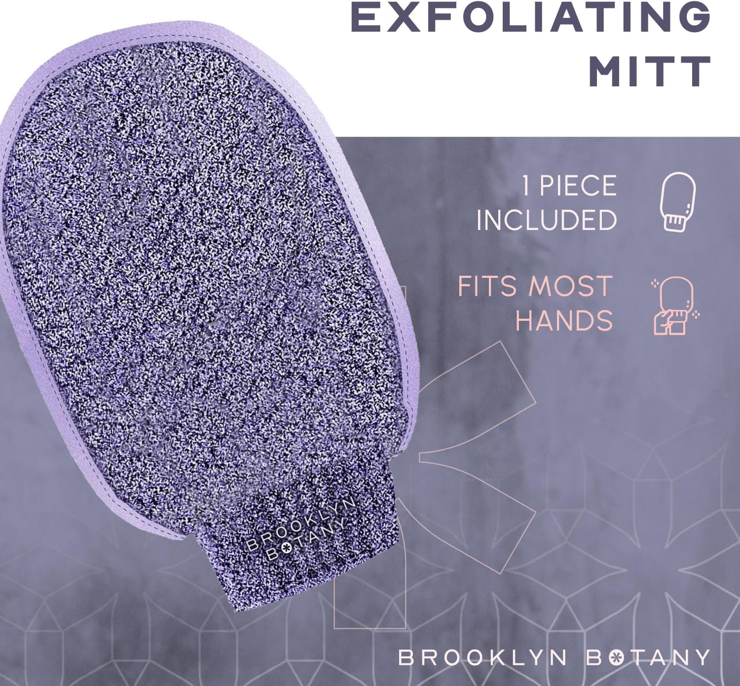 Exfoliating Bath Mitt – Deep Clean Body Scrubber