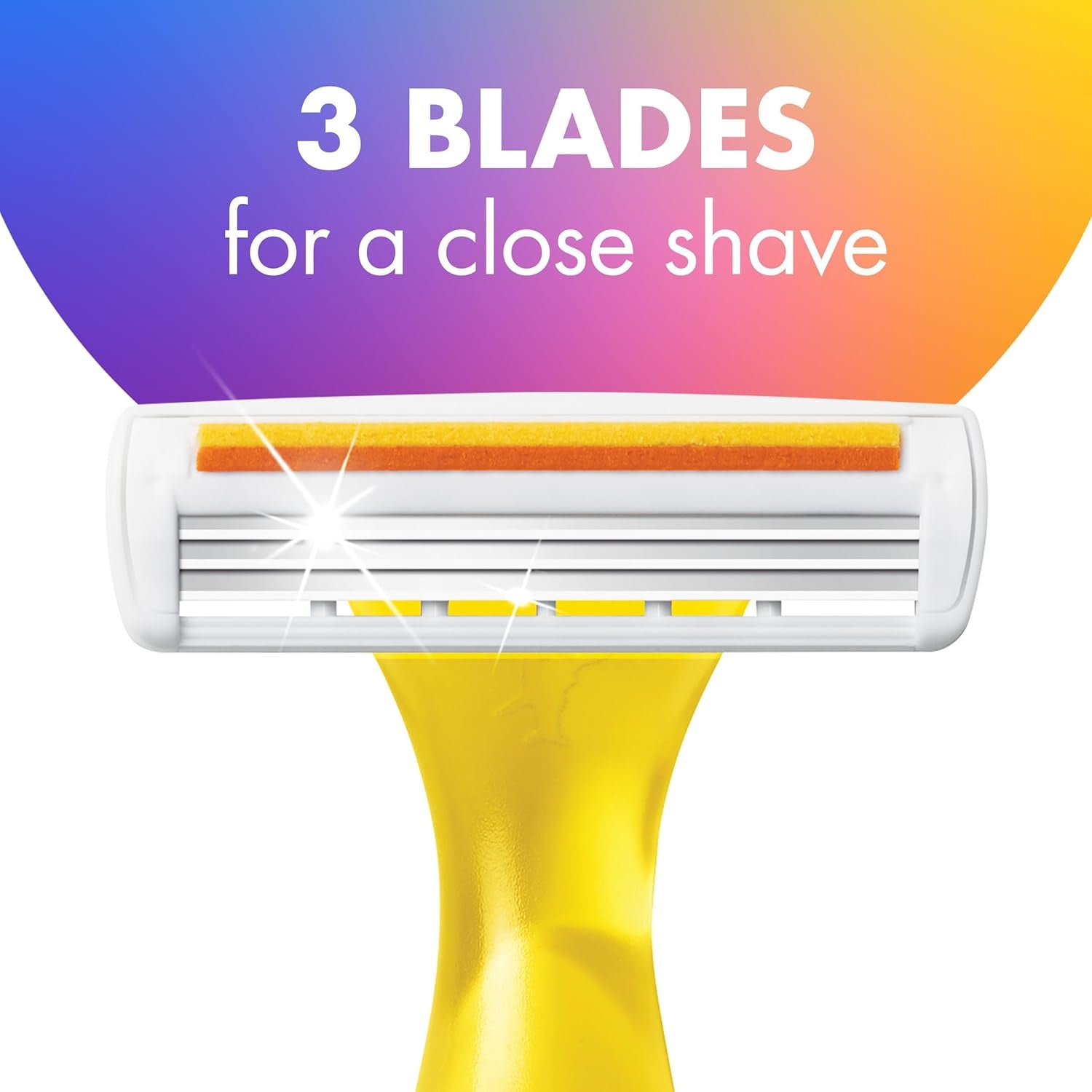 Soleil Smooth 3-Blade Razors for Women – 14 Pack