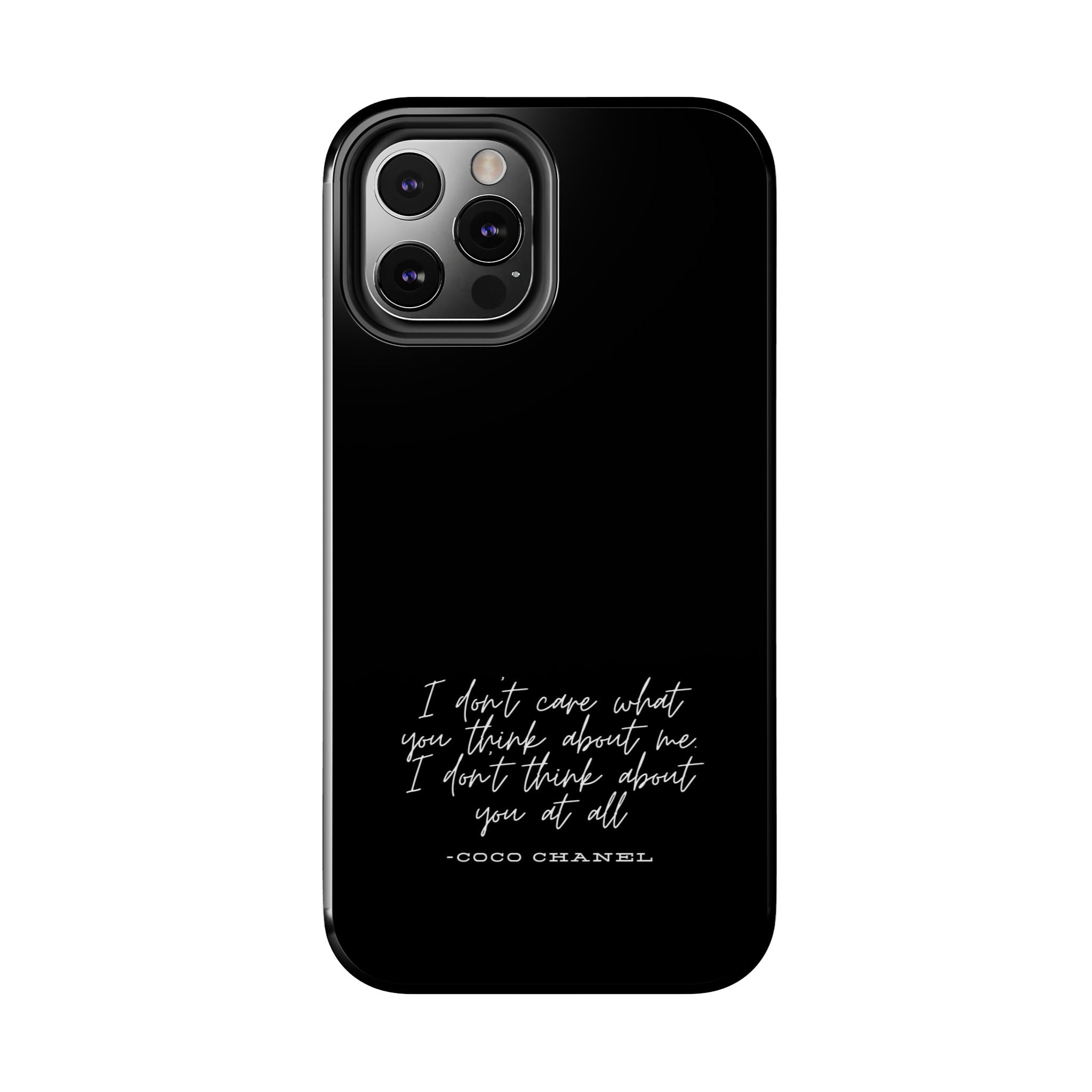 Chic Phone Cases, Fashionable Coco Chanel Quote Phone Case, Luxury Gift for Her, Designer Quote Phone Cover, Stylish Mobile Accessory