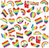 0Pcs Rainbow Pride Pins Set, 20 Styles