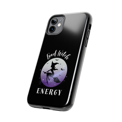 Bad Witch Energy Phone Case | Trendy Protective Case for Spooky Season Lovers