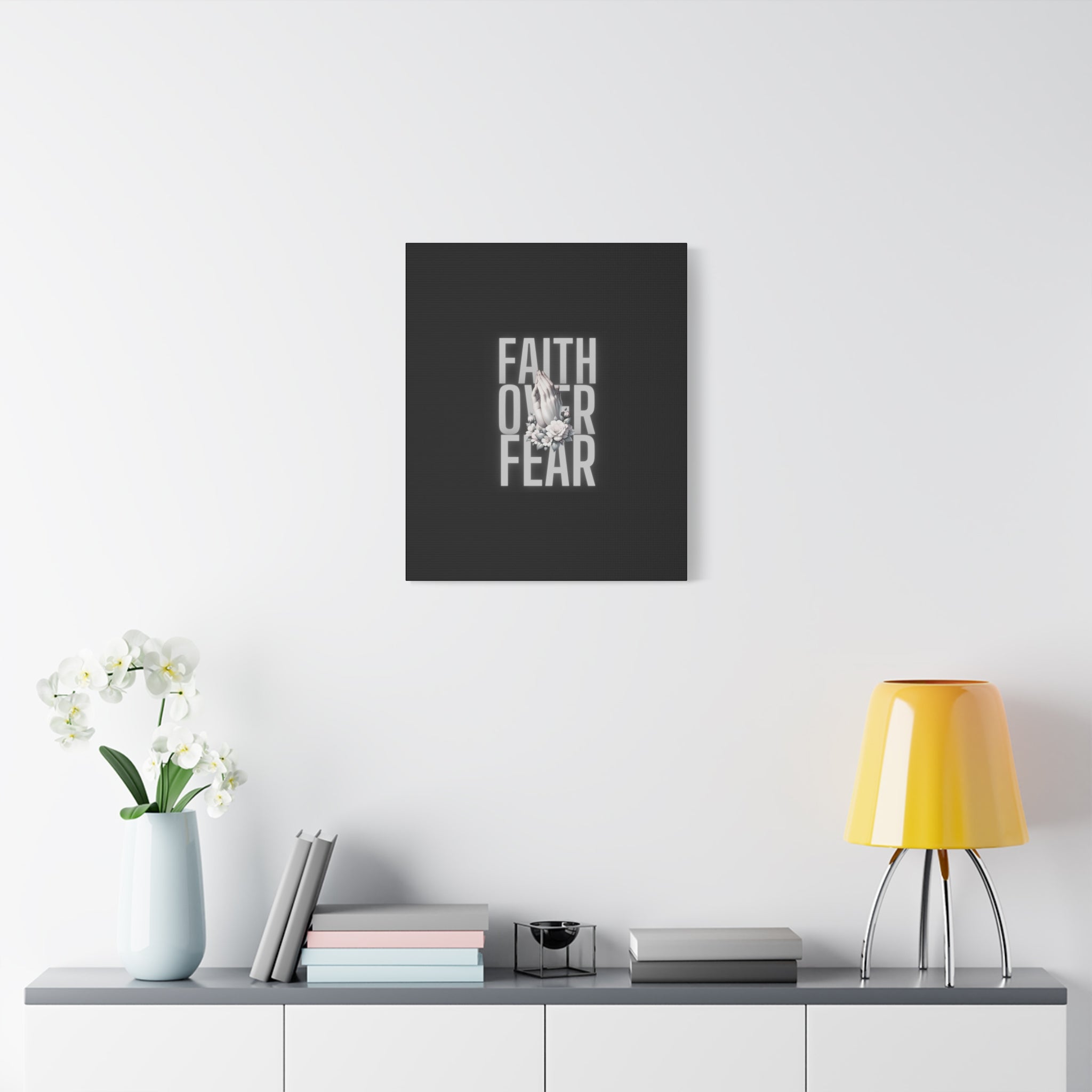 Faith over Fear Matte Canvas 1.25 in