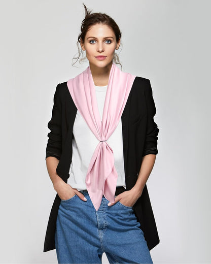 35” Satin Headscarf – Silk-Like Hair Bandana &amp; Neck Wrap for Women