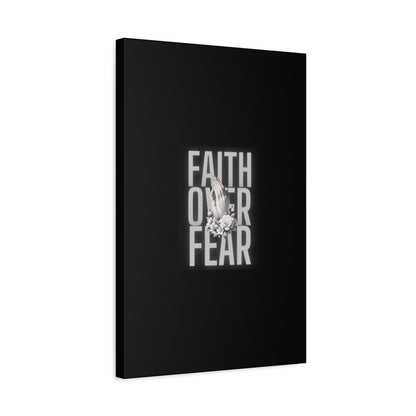 Faith over Fear Matte Canvas 1.25 in