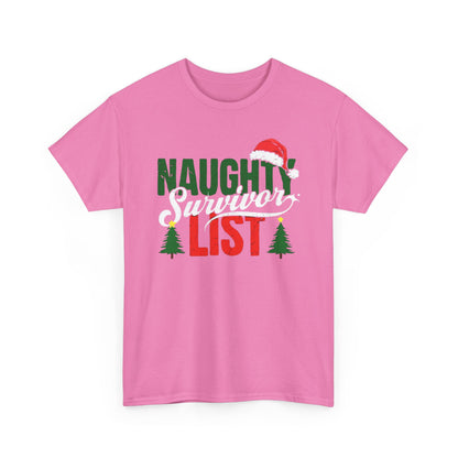 Naughty List Survivor Tee