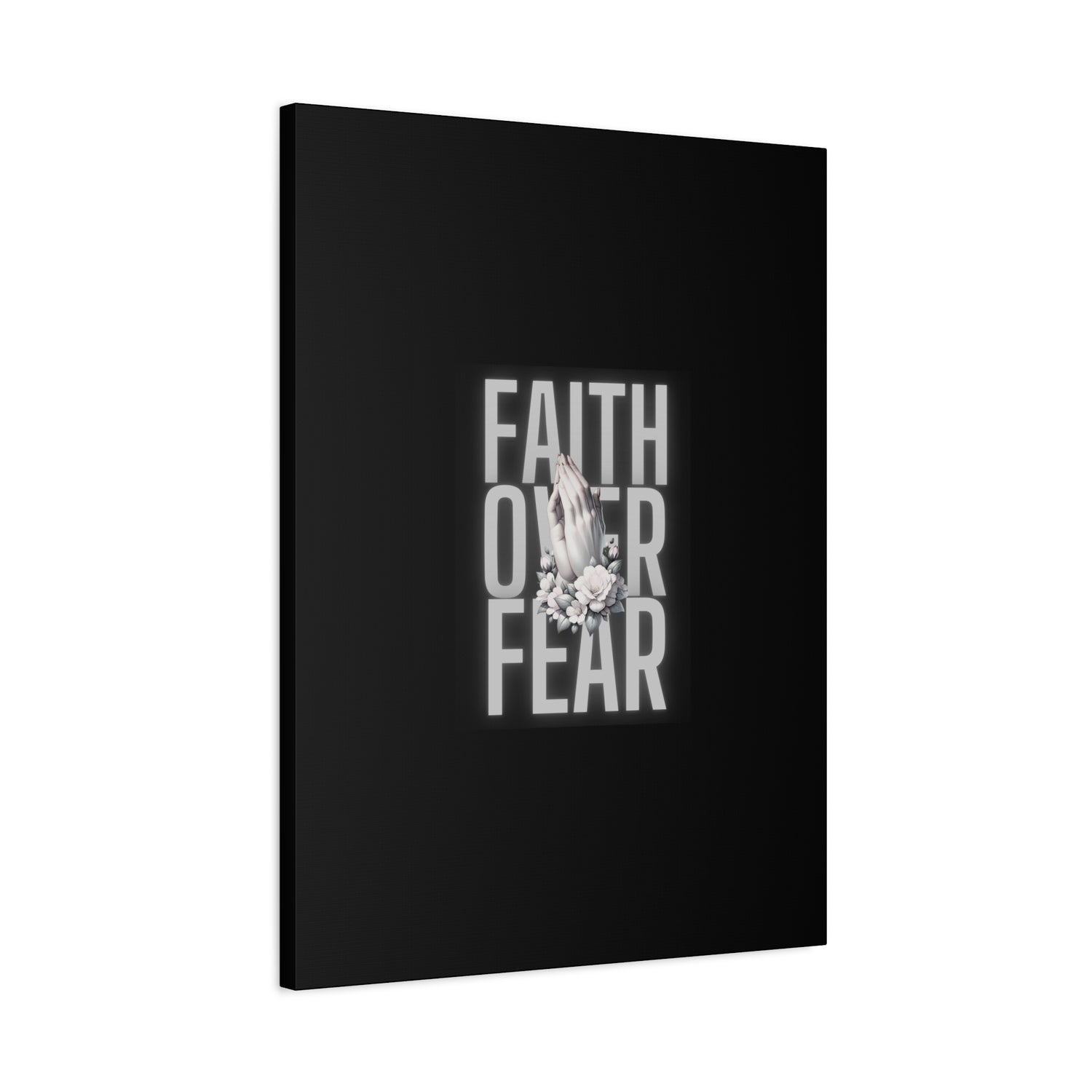 Faith over Fear Matte Canvas 1.25 in