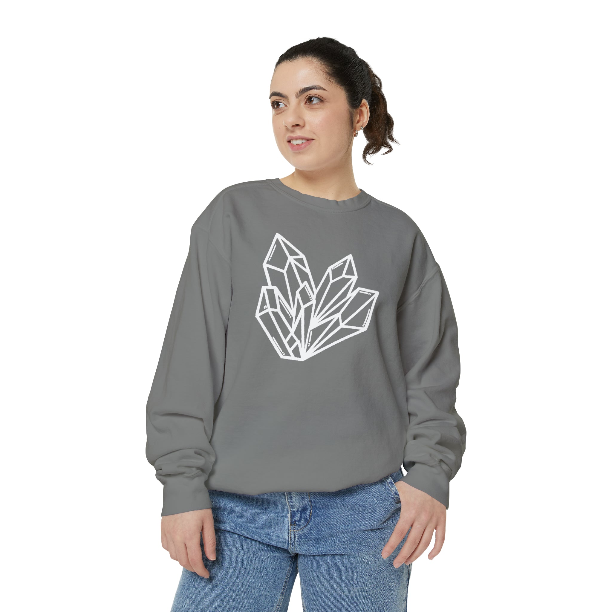 Crystals Sweatshirt: Cozy Meets Elegance Sweatshirt