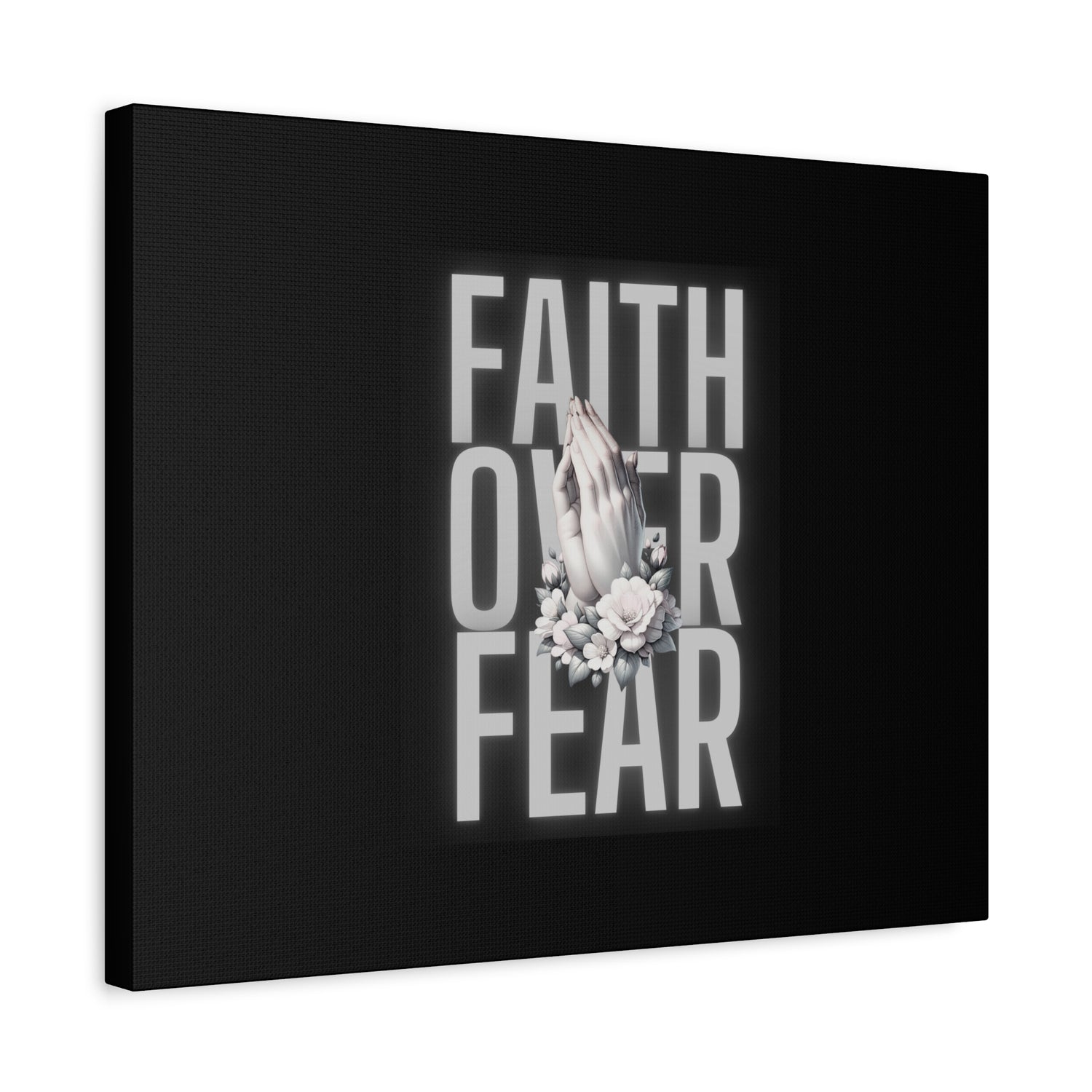 Faith over Fear Matte Canvas 1.25 in