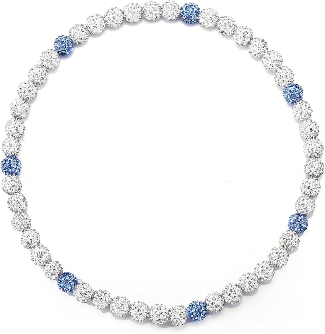 Baseball Bling Beaded Necklace for Men