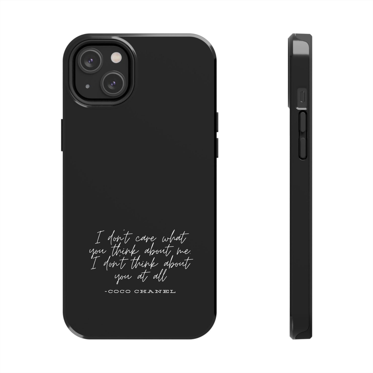 Chic Phone Cases, Fashionable Coco Chanel Quote Phone Case, Luxury Gift for Her, Designer Quote Phone Cover, Stylish Mobile Accessory