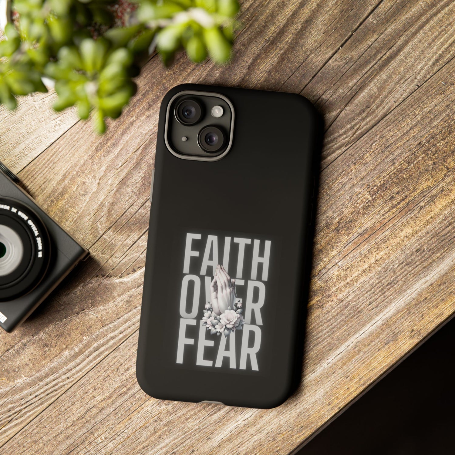 Faith over Fear Tough Phone Case