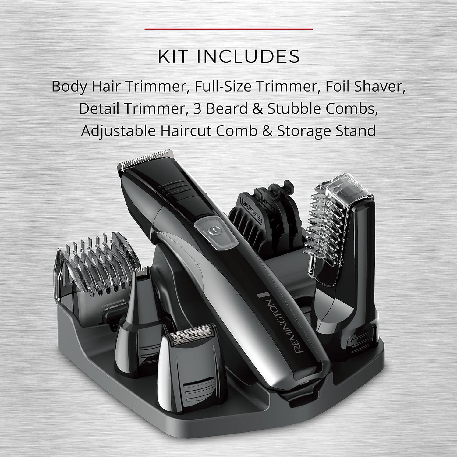 Rechargeable Body Groomer Kit  Beard Trimmer