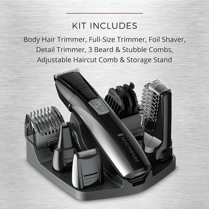 Rechargeable Body Groomer Kit  Beard Trimmer