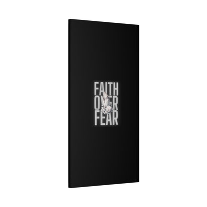 Faith over Fear Matte Canvas 1.25 in