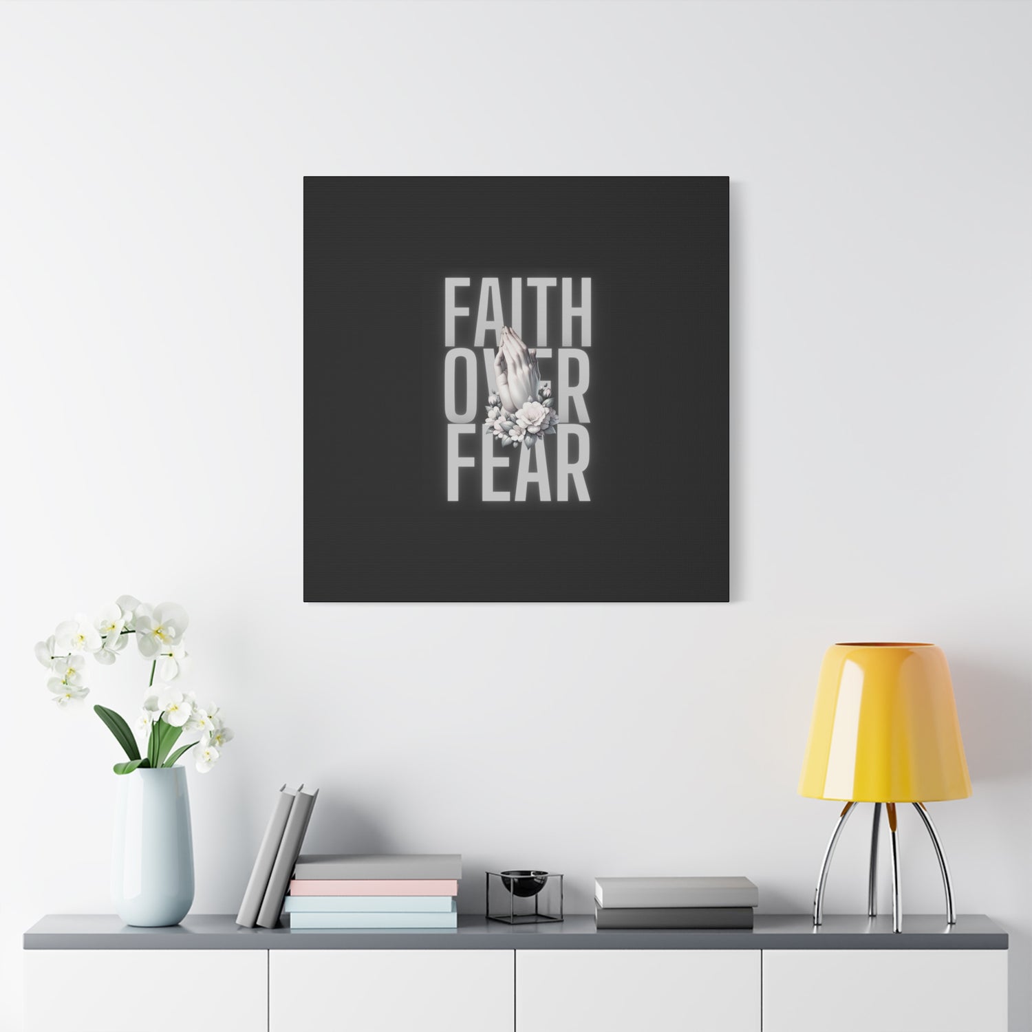 Faith over Fear Matte Canvas 1.25 in