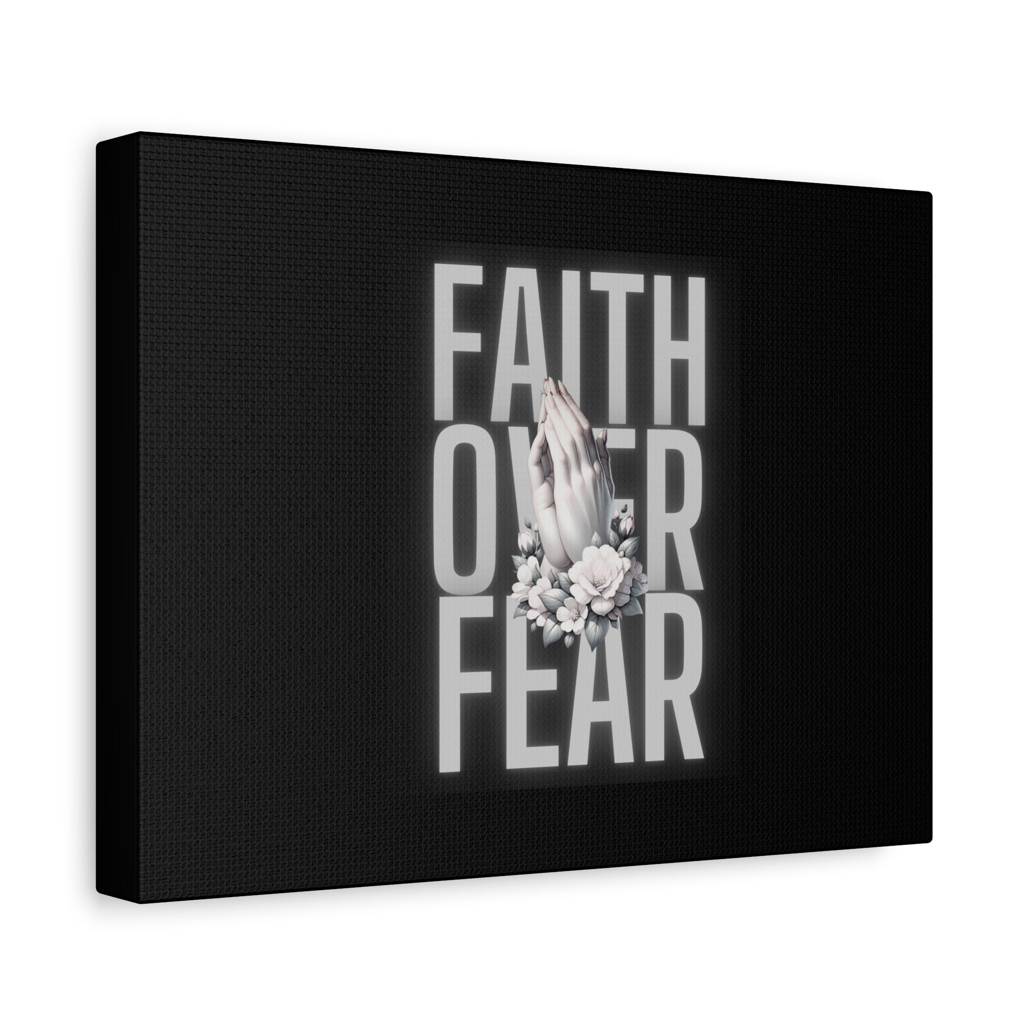 Faith over Fear Matte Canvas 1.25 in