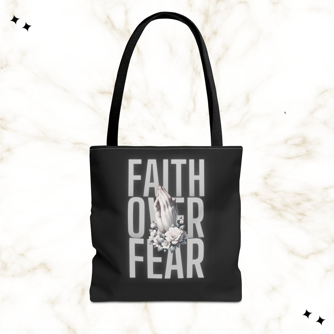 Faith Over Fear Tote Bag