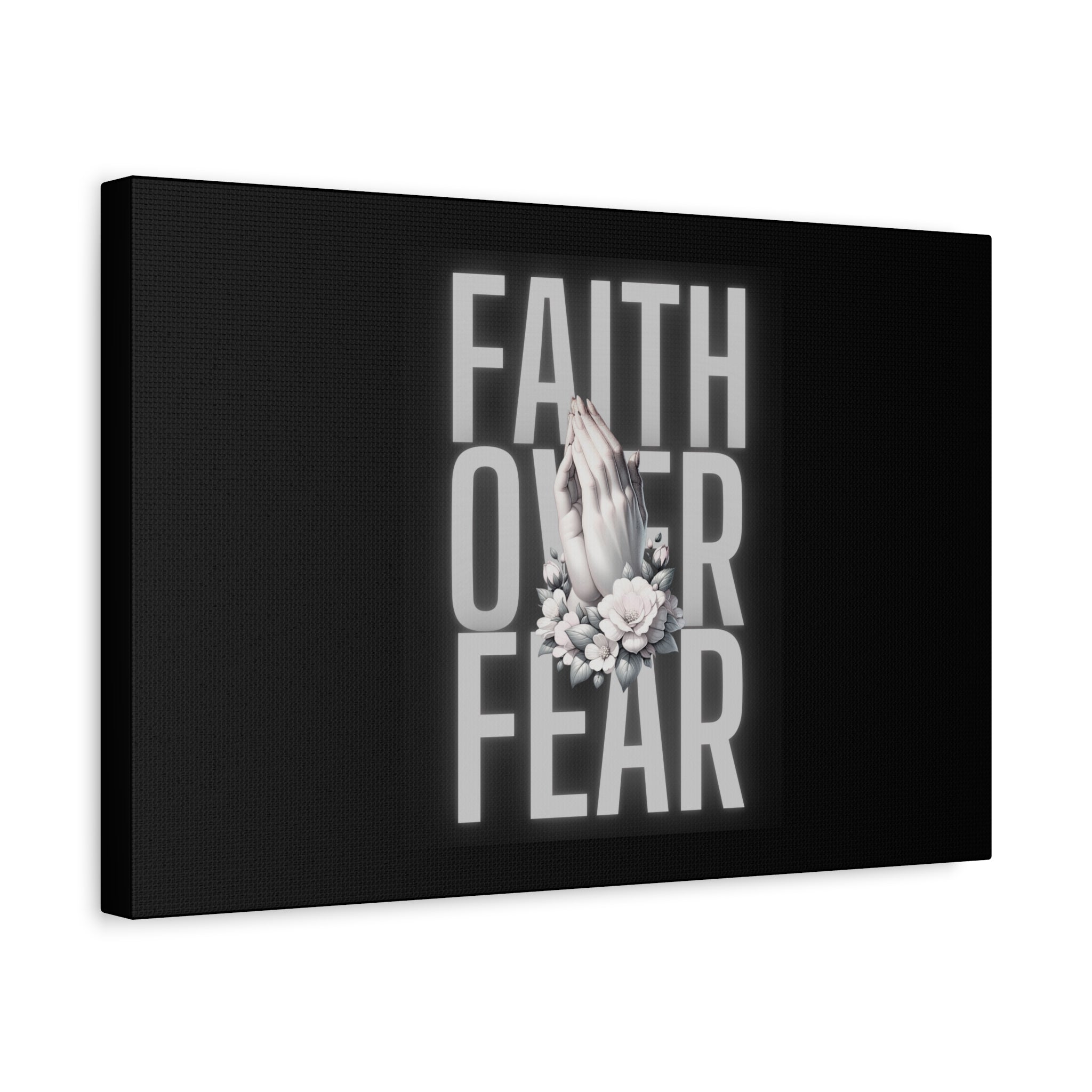 Faith over Fear Matte Canvas 1.25 in