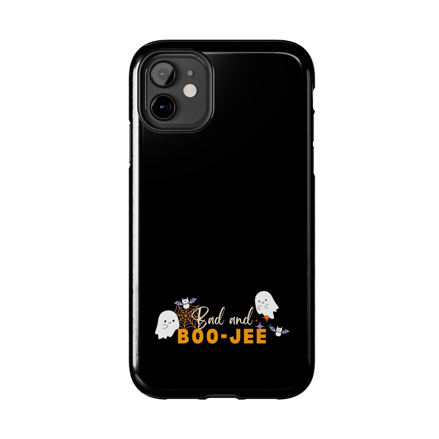 Bad and Boo jee Halloween Phone Case | Trendy &amp; Protective Case for Spooky Season Lovers