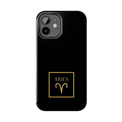 Aries Zodiac Symbol Design Shockproof and Scratch Resistant Phone Case