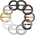 Scarf & Shirt Ring Clip – T-Shirt Twist Knot Buckle for Women