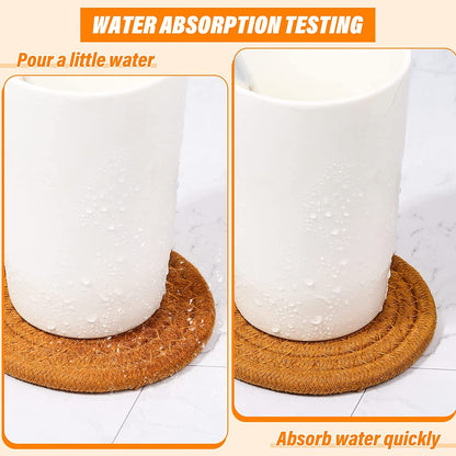 Absorbent Drink Coasters Set of 8