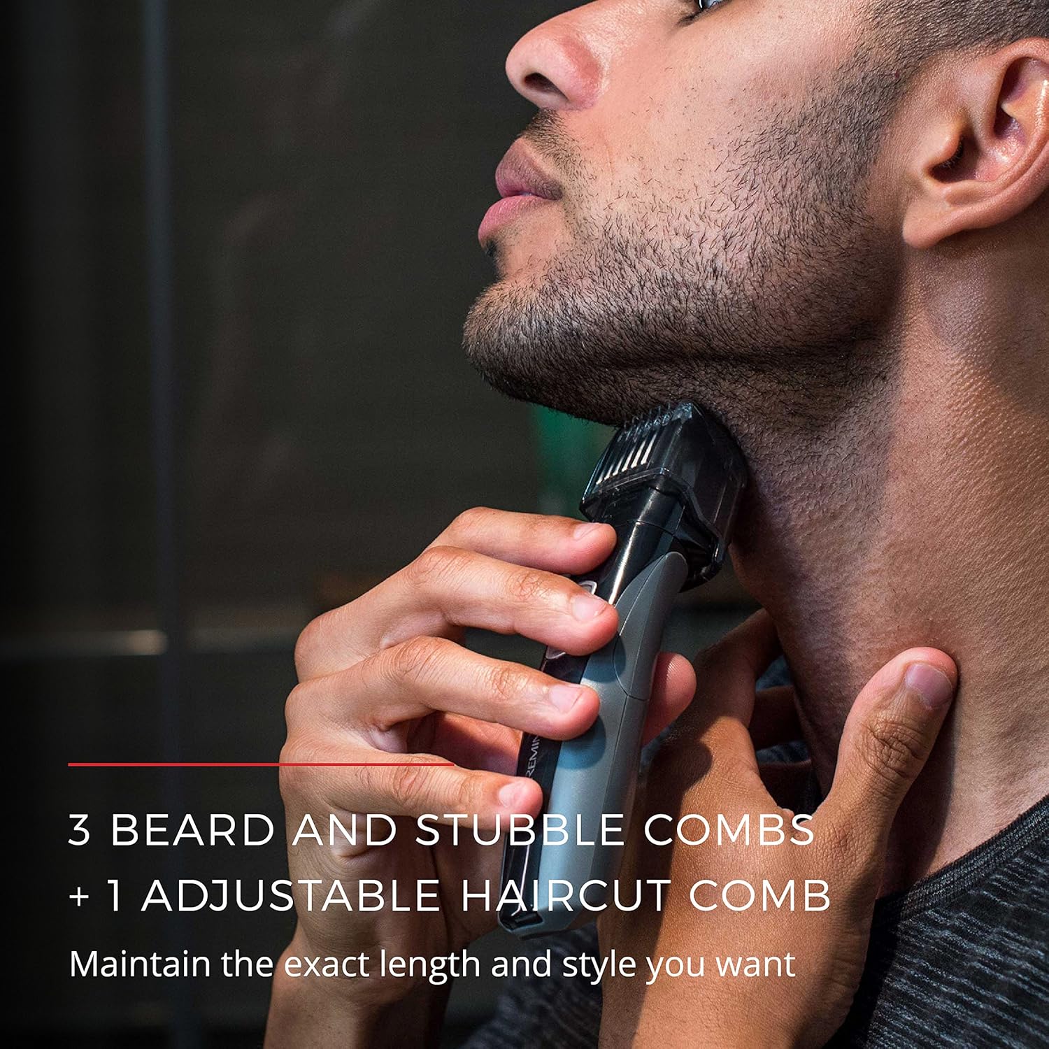 Rechargeable Body Groomer Kit  Beard Trimmer