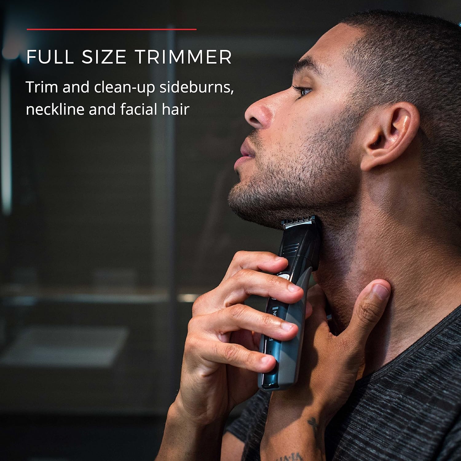 Rechargeable Body Groomer Kit  Beard Trimmer