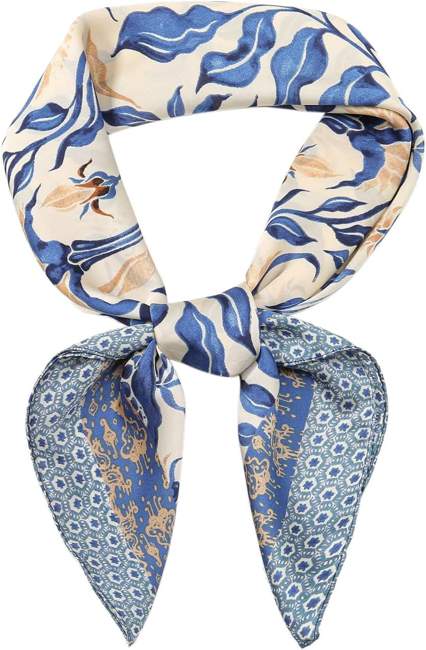 Satin Silk-Like Hair Scarf for Sleeping – 27.5&quot;