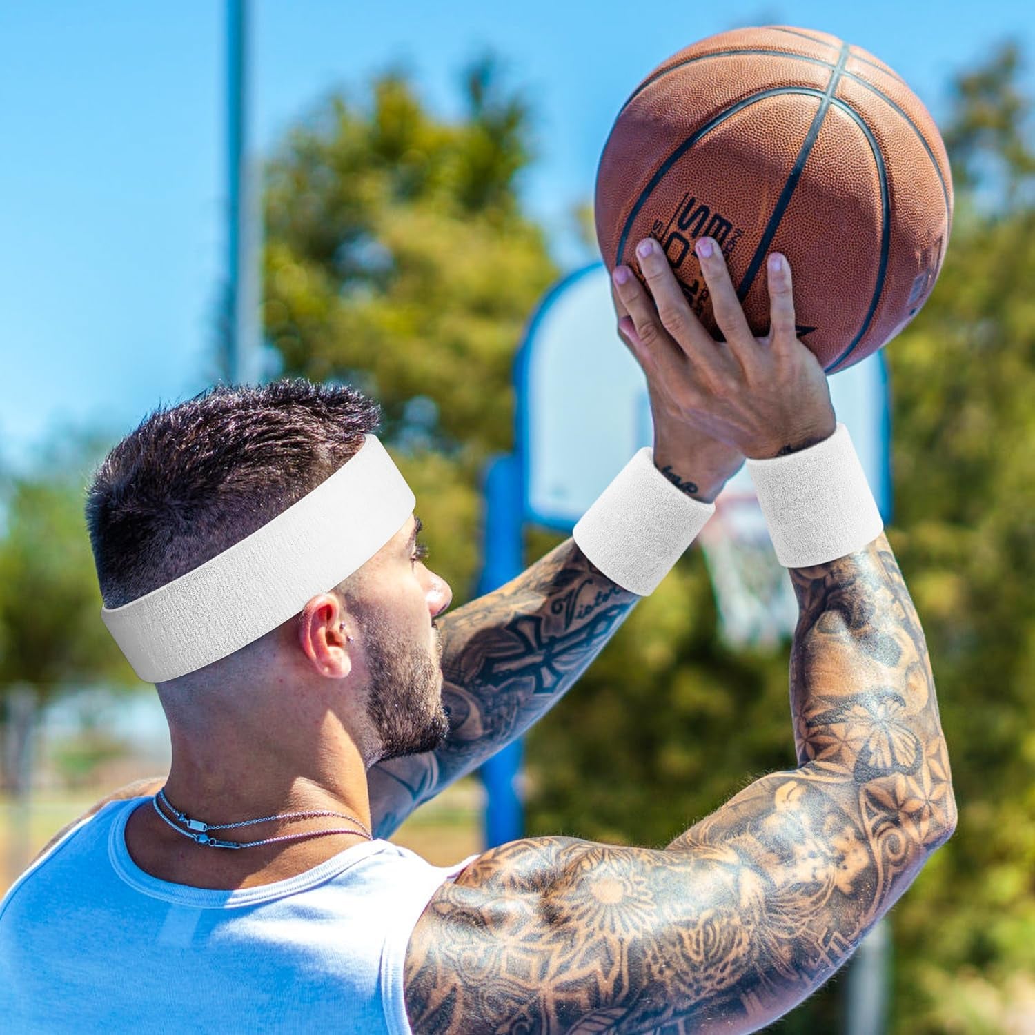 Cotton Sports Sweatband for Men &amp; Women