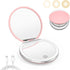 LED Compact Mirror 1X/3X Magnification – Pink
