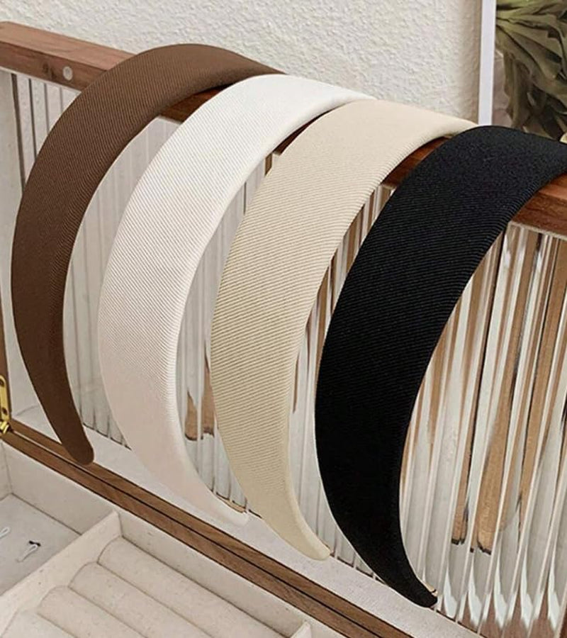 4PCS Non-Slip Trendy Headbands for Women