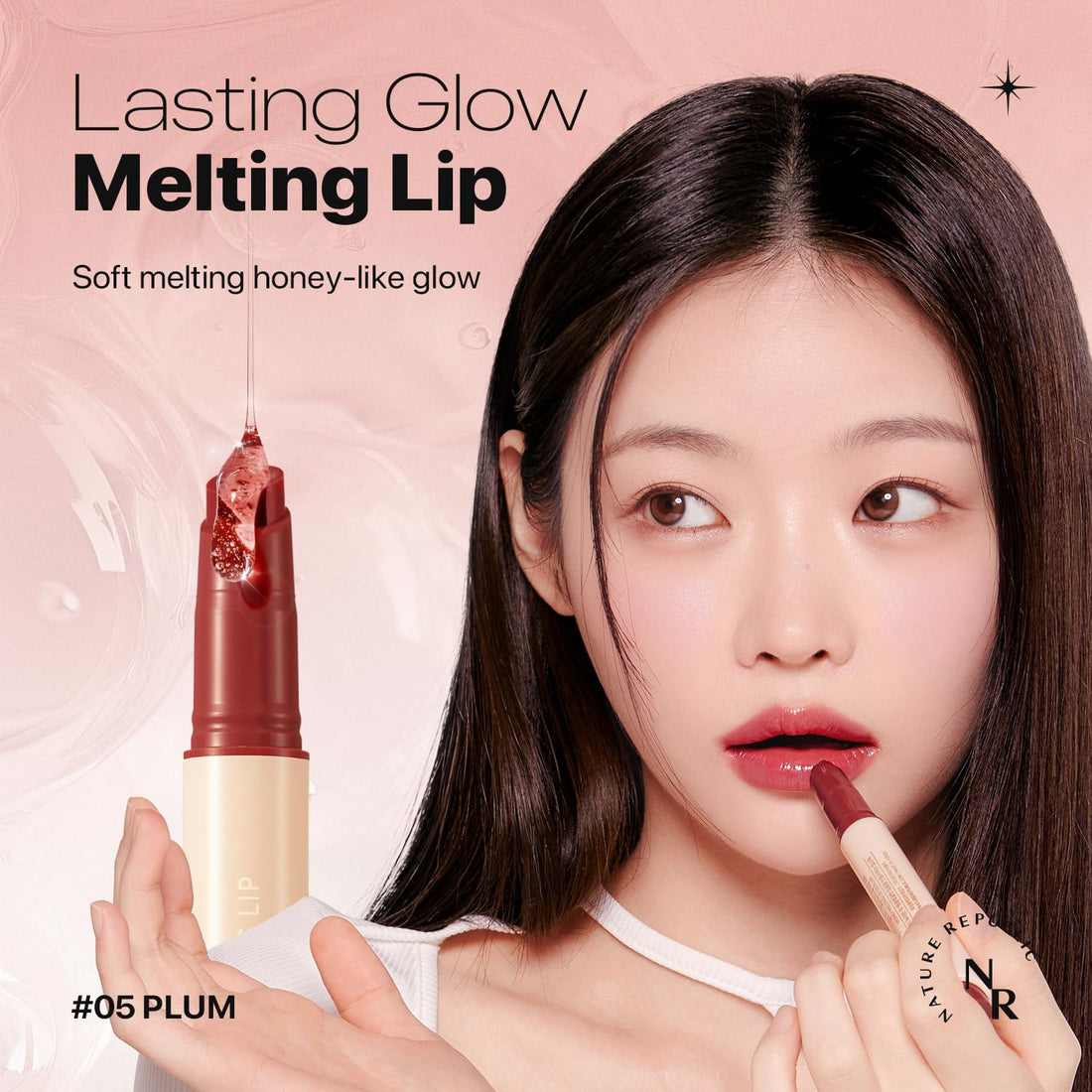 Honey Melting Lip Balm – Plum 05, Hydrating Gloss &amp; Tint
